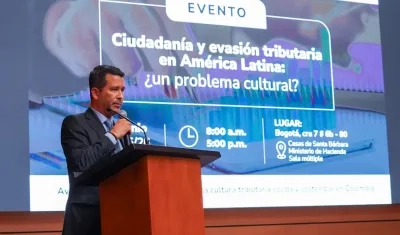 Luis Eduardo Llinás, director (e) de la Dian.