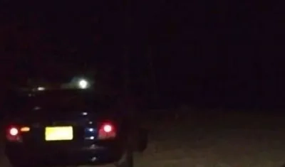 Lugar donde encontraron los cuerpos.