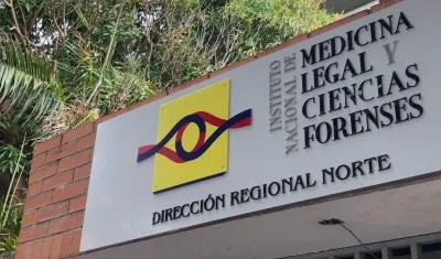 Fachada de Medicina Legal en Barranquilla.