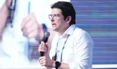 El precandidato presidencial Miguel Uribe Turbay.