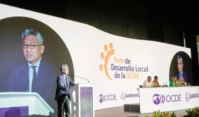 Secretario adjunto de la OCDE, Yoshiki Takeuchi.