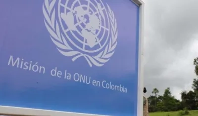 Misión de la ONU en Colombia. 