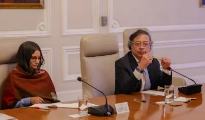 El Presidente Gustavo Petro.