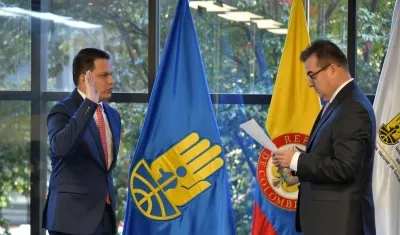  Sneyder Pinilla, exsubdirector y Olmedo López, exdirector de la UNGRD.