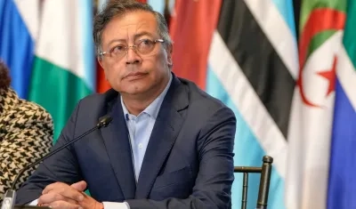 El Presidente Gustavo Petro.