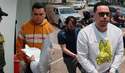 Digno Palomino y Jorge Díaz Collazos, alias 'Castor'. 