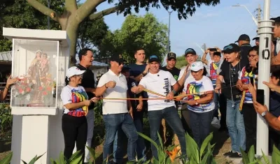 Entrega formal del parque La Virgencita. 