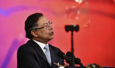 El Presidente de la República, Gustavo Petro.