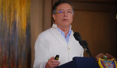 El Presidente de la República, Gustavo Petro.