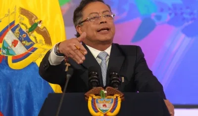 El Presidente de la República, Gustavo Petro.