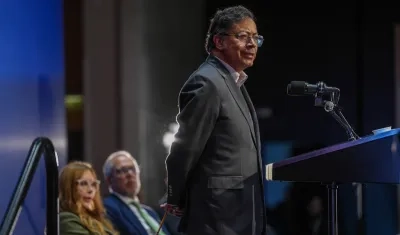 El Presidente Gustavo Petro.