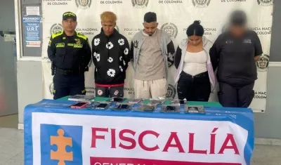 Javier Sebastián Barragán Turizo, Ronny de Jesús González Reyes y Angeli Del Carmen Magdalena Puche.