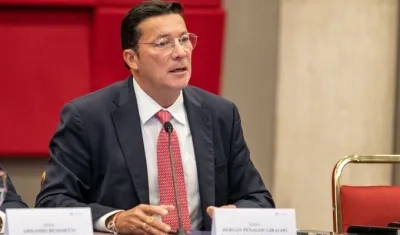 Registrador nacional, Hernán Penagos. 