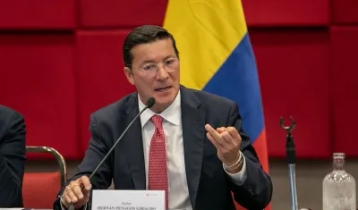 El registrador Hernán Penagos. 