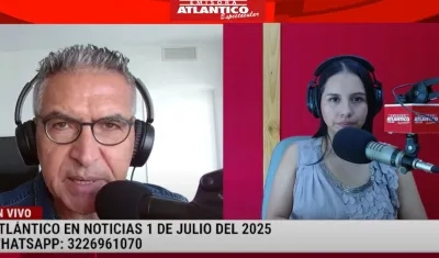 Transmisión de Atlántico en Noticias.