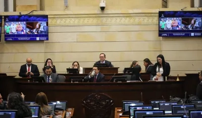 Plenaria del Senado.