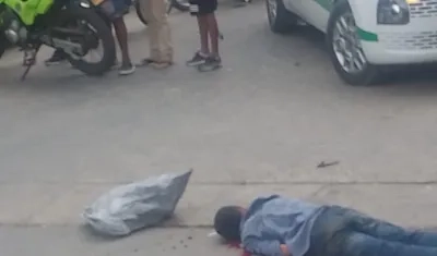 Lugar donde sucedió el homicidio.