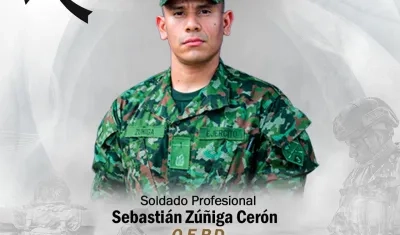 Soldado fallecido en combates con disidencias