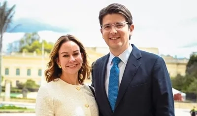 María Claudia Tarazona y Miguel Uribe.
