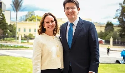 María Claudia Tarazona y Miguel Uribe Turbay.