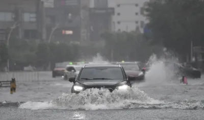 El tifón ha provocado fuertes lluvias y alto oleaje en China. 