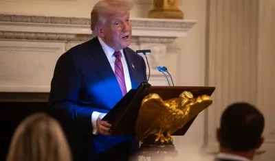 El presidente de Estados Unidos, Donald Trump.