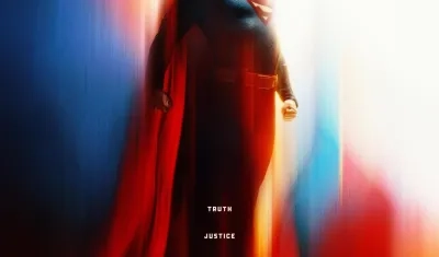 La imagen de Donald Trump como 'Superman'.