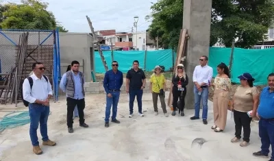 Visita a obra en Adelita de Char.