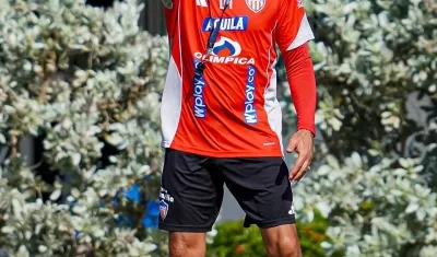 El uruguayo Alfredo Arias, director técnico del Junior. 