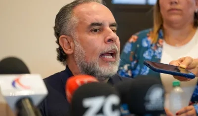 Armando Benedetti, ministro del Interior. 