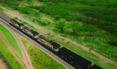 Transporte de carbón de Cerrejón.