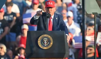 Donald Trump, Presidente de Estados Unidos.