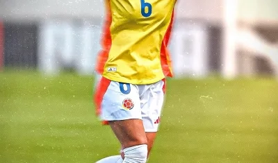 La capitana Daniela Montoya marcó un doblete para Colombia. 