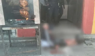 El homicidio se registró en el barrio San Roque. 