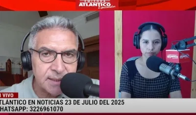 Transmisión de Atlántico en Noticias.