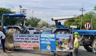 Los arroceros denunciaron que el Gobierno incumplió el acuerdo.