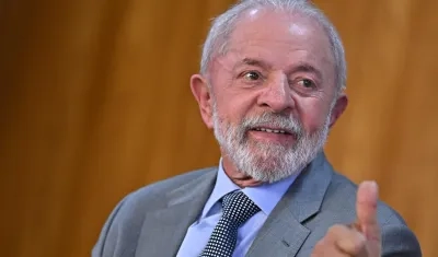 Luiz Inácio Lula da Silva, presidente de Brasil.
