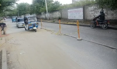 Sector de la carrera 17 con calle 30.