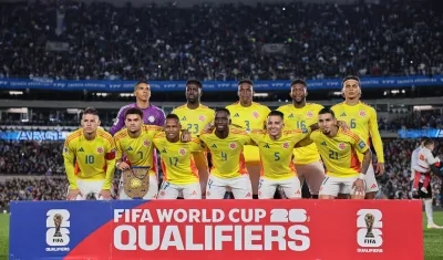 La Selección Colombia es sexta en la Eliminatoria Sudamericana con 22 puntos. 