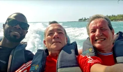 Yostin Mosquera, y sus dos víctimas Albert Alfonso, de 62 años y Paul Longworth, de 71.