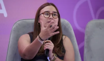 María José Navarro, superintendente de Economía Solidaria. 