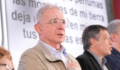 Expresidente Álvaro Uribe Vélez.