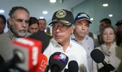 El Presidente Gustavo Petro.