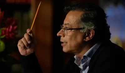 El Presidente Gustavo Petro.
