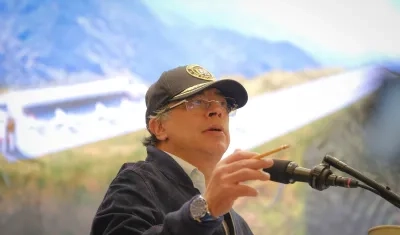 El Presidente Gustavo Petro.