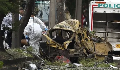 Atentado en Cali.
