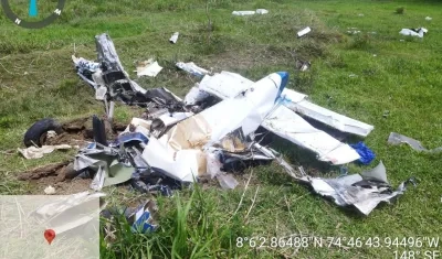 Accidente de aeronave.