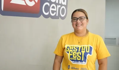 Brency Peña De la Cruz, directora de competitividad de la Alcaldía de Soledad.