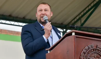 Mikhail Krasnov, alcalde de Tunja. 