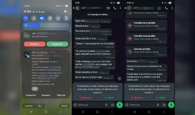 Amenazas a una familia